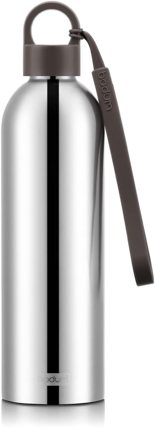 255957 - BODUM MELIOR 12057-16-451B SHISHE UJI PREJ ÇELIKU INOKS, DY SHTRESA TË IZOLUARA, KAPACITET: 0.5L, NGJYRË E ERRËT, DIMENSIONE: N/A, PESHA: N/A
