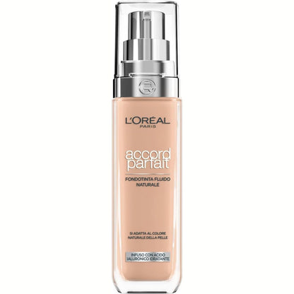 290194 - L'ORÉAL PARIS Fondatinë e lëngshme, Hidratim 24 orësh, 30 ml, Nuanca: Bezhë e lëkurës (4.5.N)
