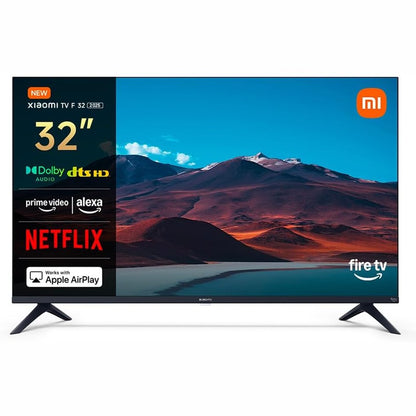 305056 - XIAOMI TV F 32, 32 inç (81 cm), HD, Smart TV, Fire TV, Triple Tuner DVB-C/S/S2/T/T2, Dolby Audio, DTS Virtual:X, DTS-HD, Kontroll Zëri Alexa, Kompatibël me Apple AirPlay