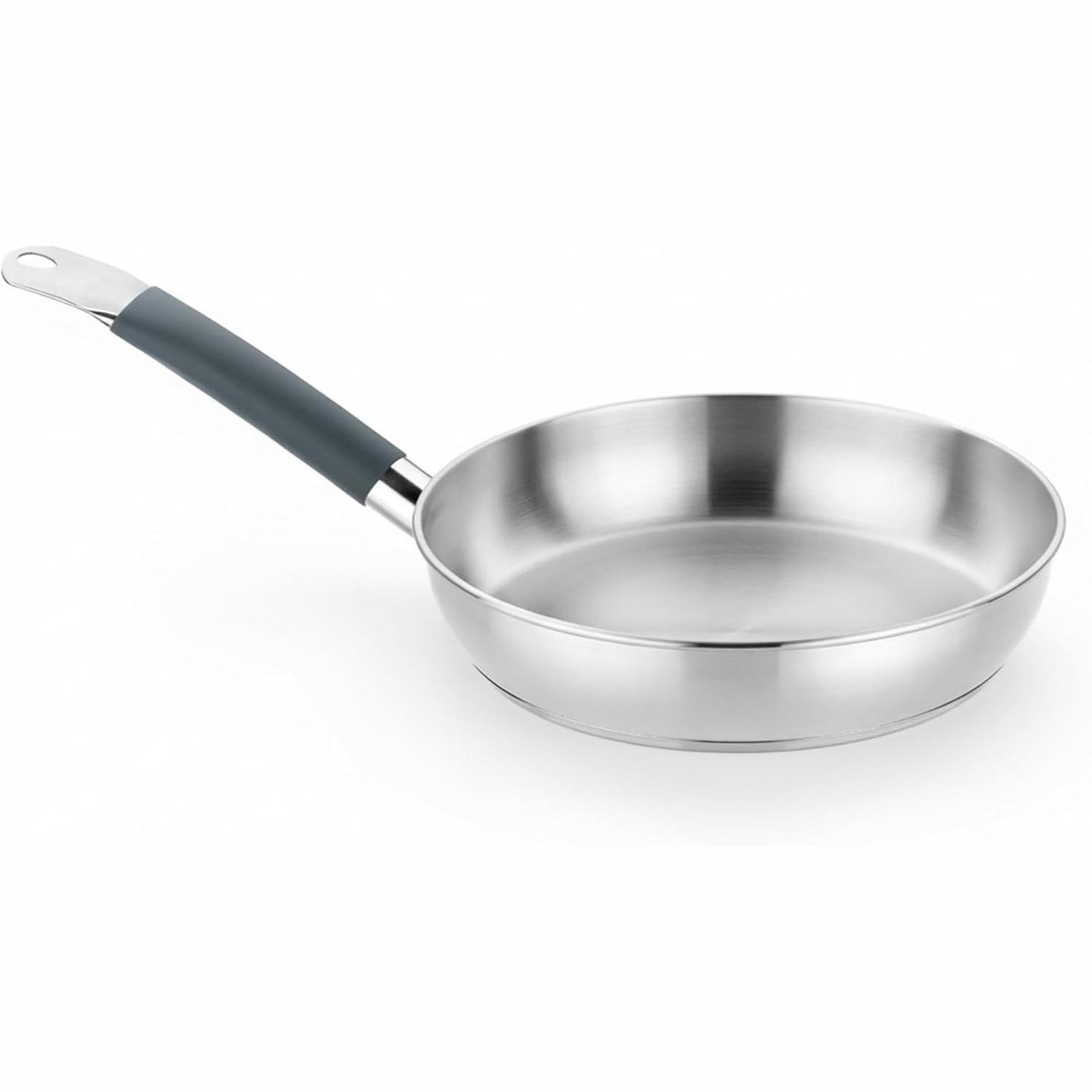 214505 - BRA Tigan 20 cm, çelik inox, pa PFOA, me induksion të plotë, dorezë e veshur me silikon