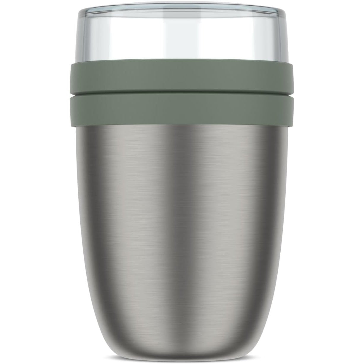 245994 - MEPAL Enë Termos Ellipse - Tenxhere Termo për Dreka - Filxhan Praktik për Kos dhe Supë - Kapacitet 500 + 200 ml - Mban Ushqimin të Nxehtë për 6-8 Orë dhe të Ftohtë për 12 Orë - Sherbelë Nordike