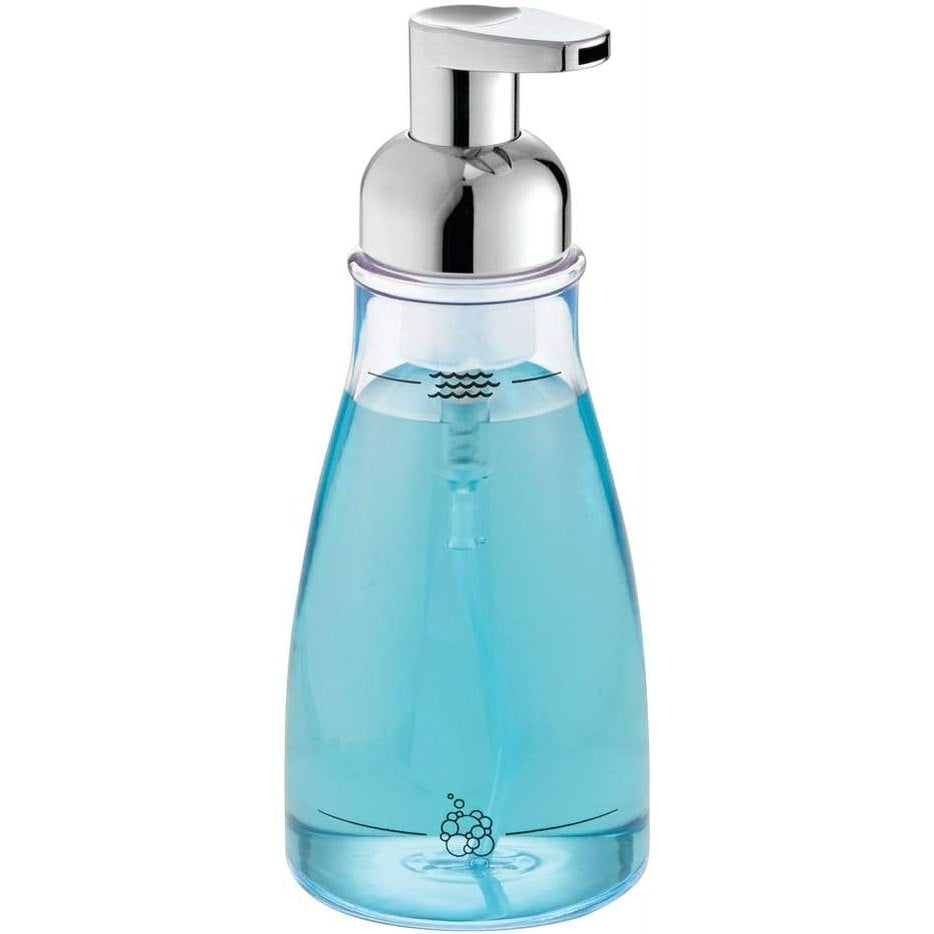 257743 - iDesign Dispenser sapuni me shkumë 50103EU, Transparent / Krom