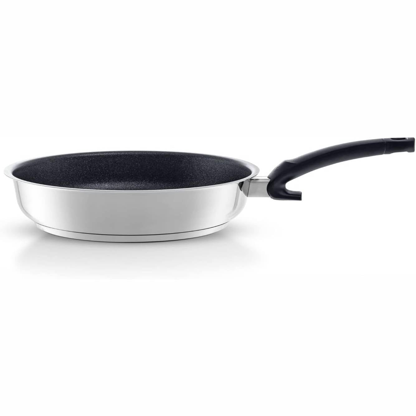 183106 - FISLER Tigan Adamant Premium prej Çeliku Inox i Veshur (Ø 24 cm) - Jo Ngjitës, Rezistent ndaj Gërvishtjeve - për Përdorim në Induksion