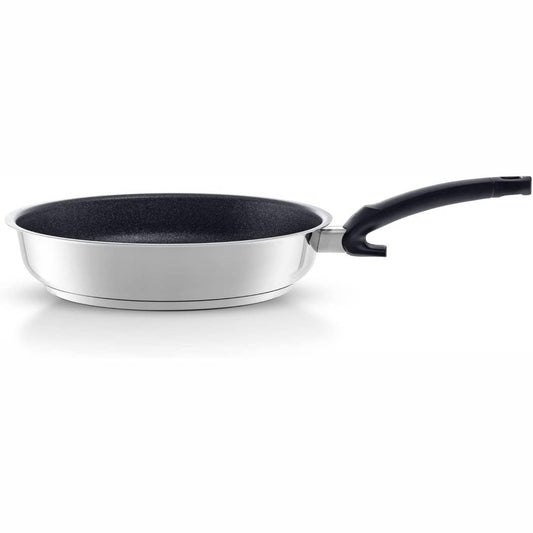 183106 - FISLER Tigan Adamant Premium prej Çeliku Inox i Veshur (Ø 24 cm) - Jo Ngjitës, Rezistent ndaj Gërvishtjeve - për Përdorim në Induksion