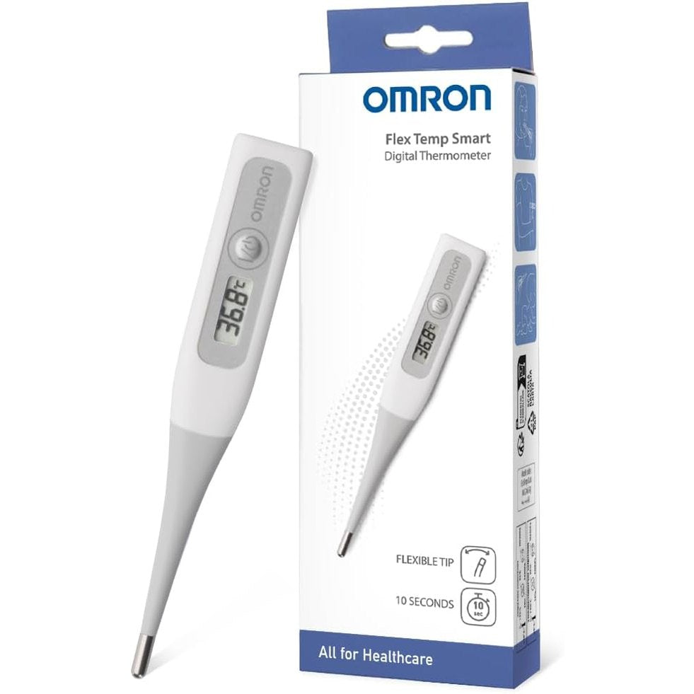 318330 - OMRON Termometër dixhital Flex Temp Smart - i papërshkueshëm nga uji - Matje orale, rektale dhe aksilare - 10 sekonda