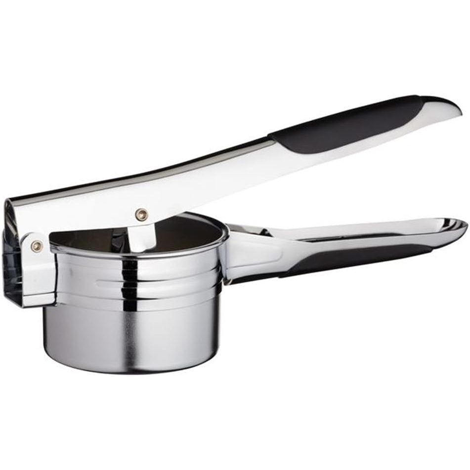 222734 - KITCHENCRAFT Presë/Makinë për Pure Patatesh, Krom, 12.5 x 12 x 32.4 cm, 6 Njësi