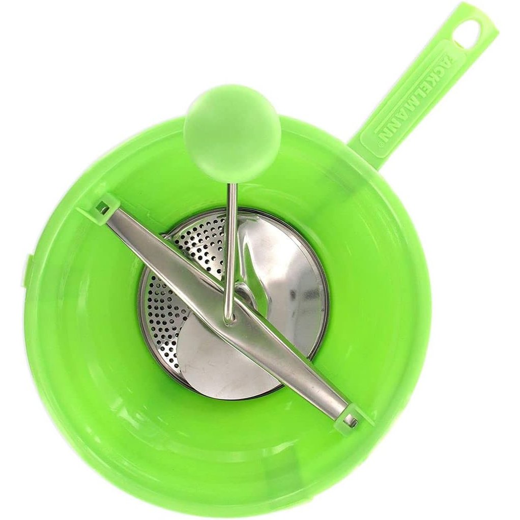 228951 - FACKELMANN 27640 Mulli Perimesh 24 cm, Çelik Inoks, Plastik, Portokalli, e Verdhë, Jeshile