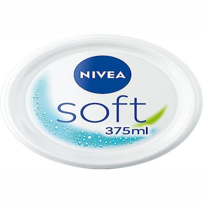 297761 - NIVEA Krem hidratues Soft, 375 ml, krem trupi intensivisht hidratues, përmban vaj jojoba dhe vitaminë E