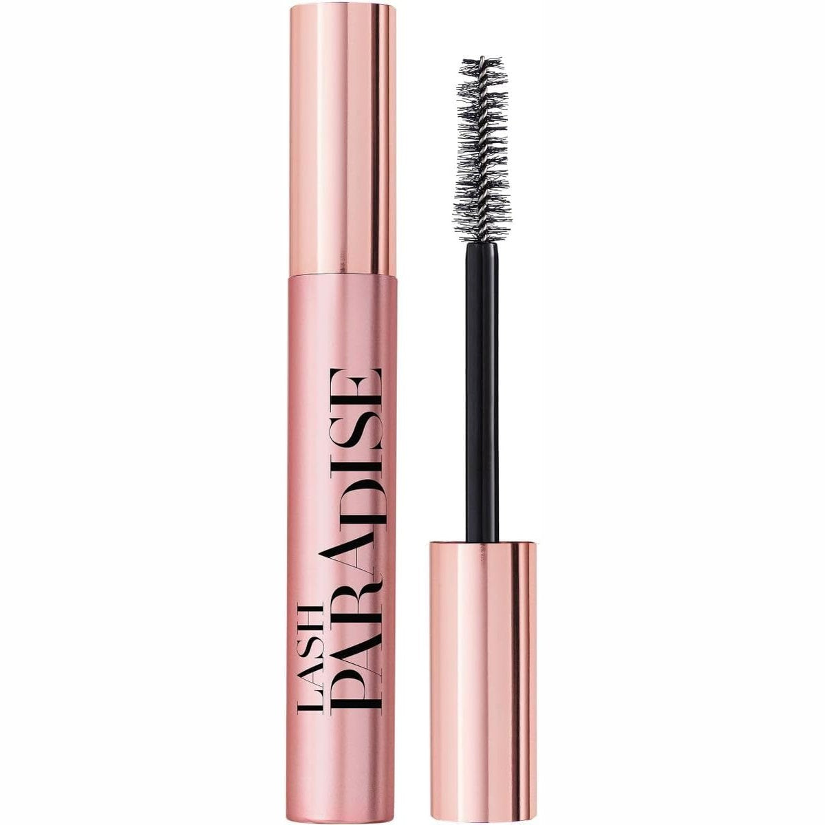 303550 - L'ORÉAL PARIS Rimel Intense Black Volume, I përshtatshëm për sy të ndjeshëm, Formulë me vaj ricini, Lash Paradise, Nuanca: Intense Black, 6.4 ml