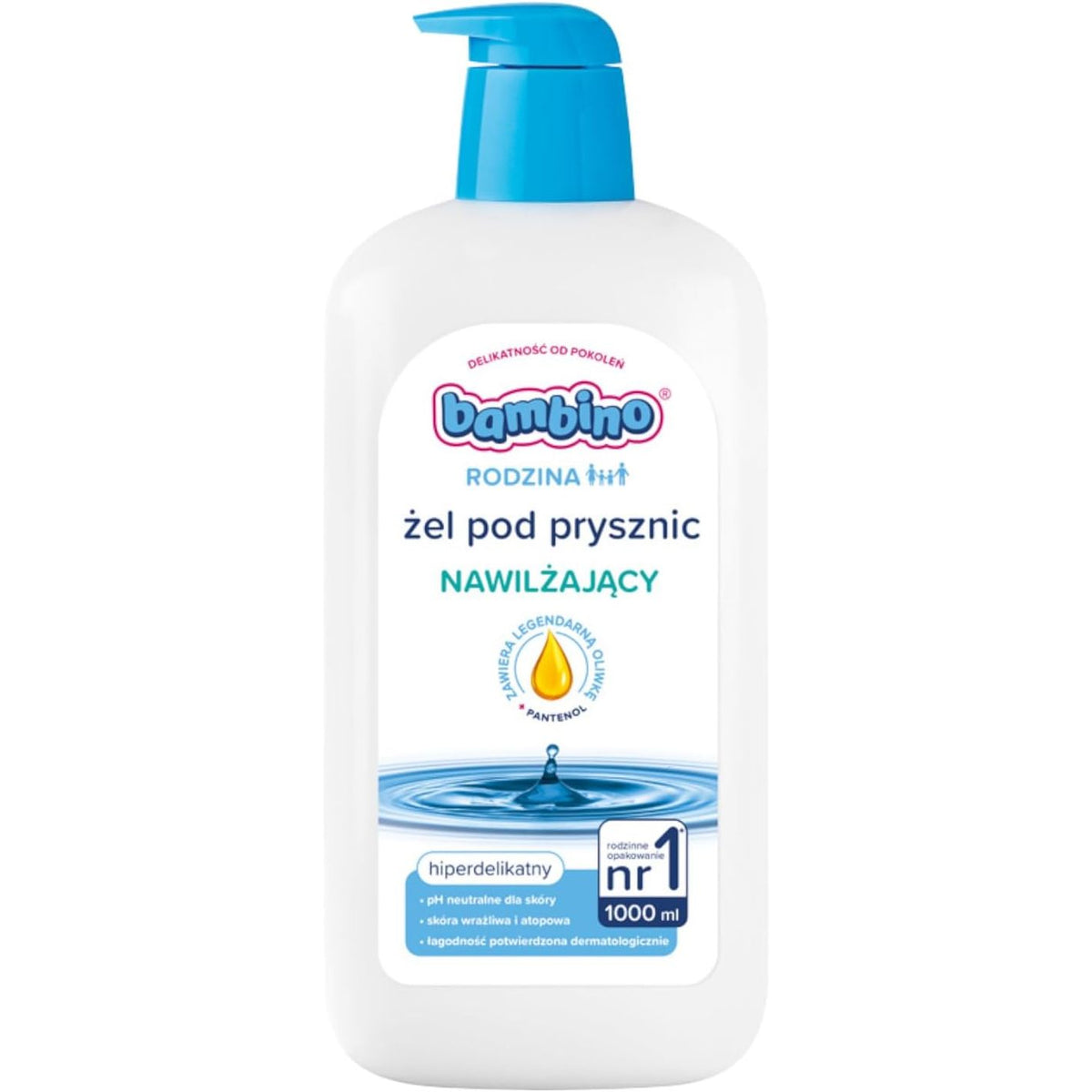 303857 - BAMBINO FAMILY Xhel dushi hidratues 1000 ml