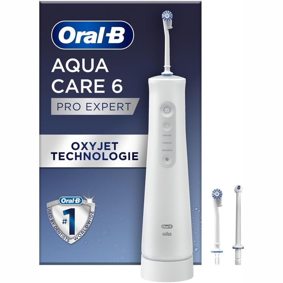 289457 - ORAL-B Ujitës Oral pa Kabllo AquaCare Series 6, i Bardhë/Gri