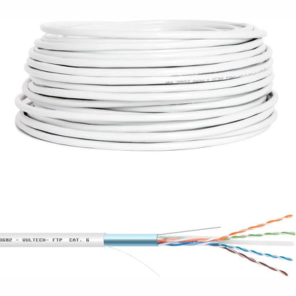 273295 - VULTECH Vultech sc13602 – 100 – kabllo rrjeti (CAT6, F/UTP (FTP), 10/100/1000Base-T (x), Gri, Klorur vinili (PVC), Ngjyrë e ngurtë)