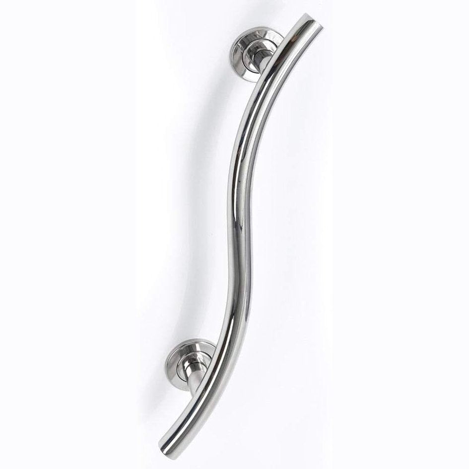 293213 - DOREZË Kapëse e lakuar prej çeliku inox për Spa, 35 cm e gjatë