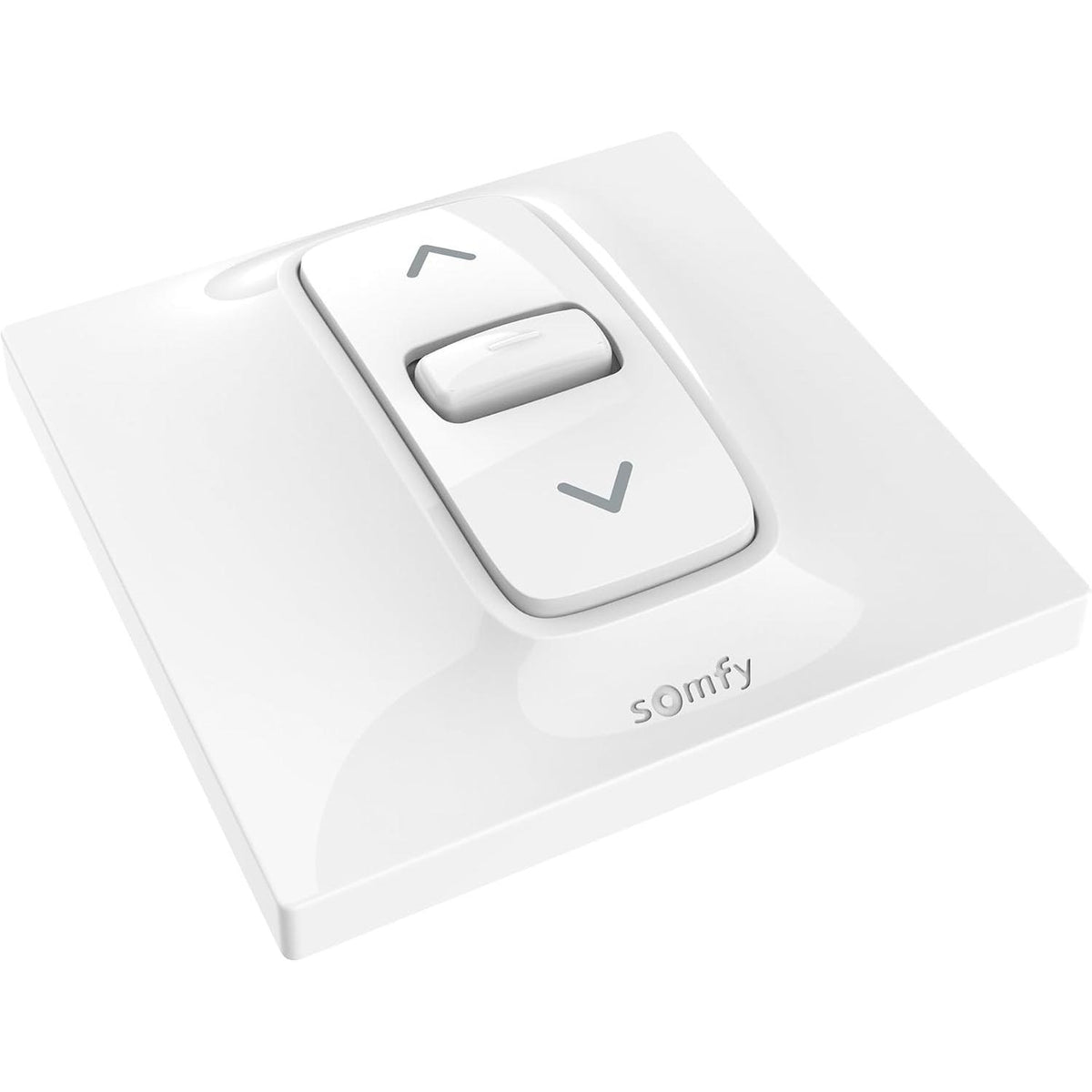 314124 - Somfy 1870881 - Kontroll Inis për Grilë ose Perde me Tel | Ndërprerës për Motor me Tel 230V | 3 Komanda: Lart, Ndalo, Poshtë