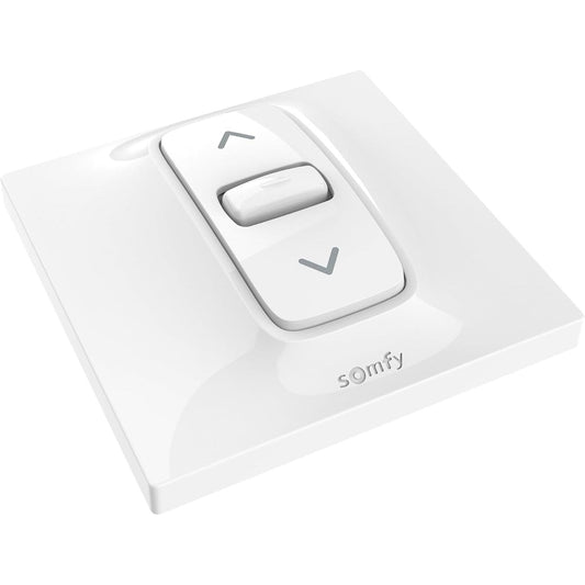 314124 - Somfy 1870881 - Kontroll Inis për Grilë ose Perde me Tel | Ndërprerës për Motor me Tel 230V | 3 Komanda: Lart, Ndalo, Poshtë