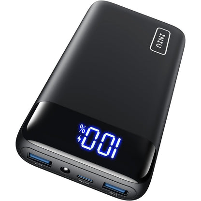 273393 - INIU Bankë energjie 22.5W 20000mAh (Hyrje dhe dalje USB-C), Bateri e jashtme telefoni PD 3.0 QC 4.0 me ekran LED, e pajtueshme me iPhone 16 15 14 13 12 Pro Max, Samsung, iPad, Huawei