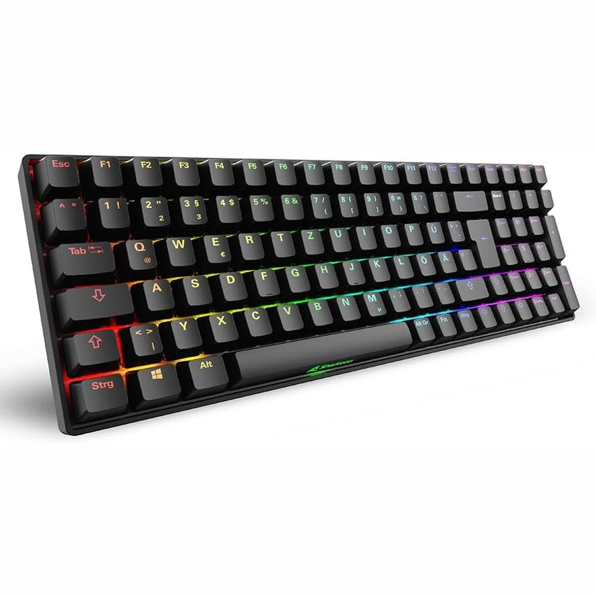 267766 - SHARKOON SGK50 S2 E ZEZË, RGB, Gateron Rot