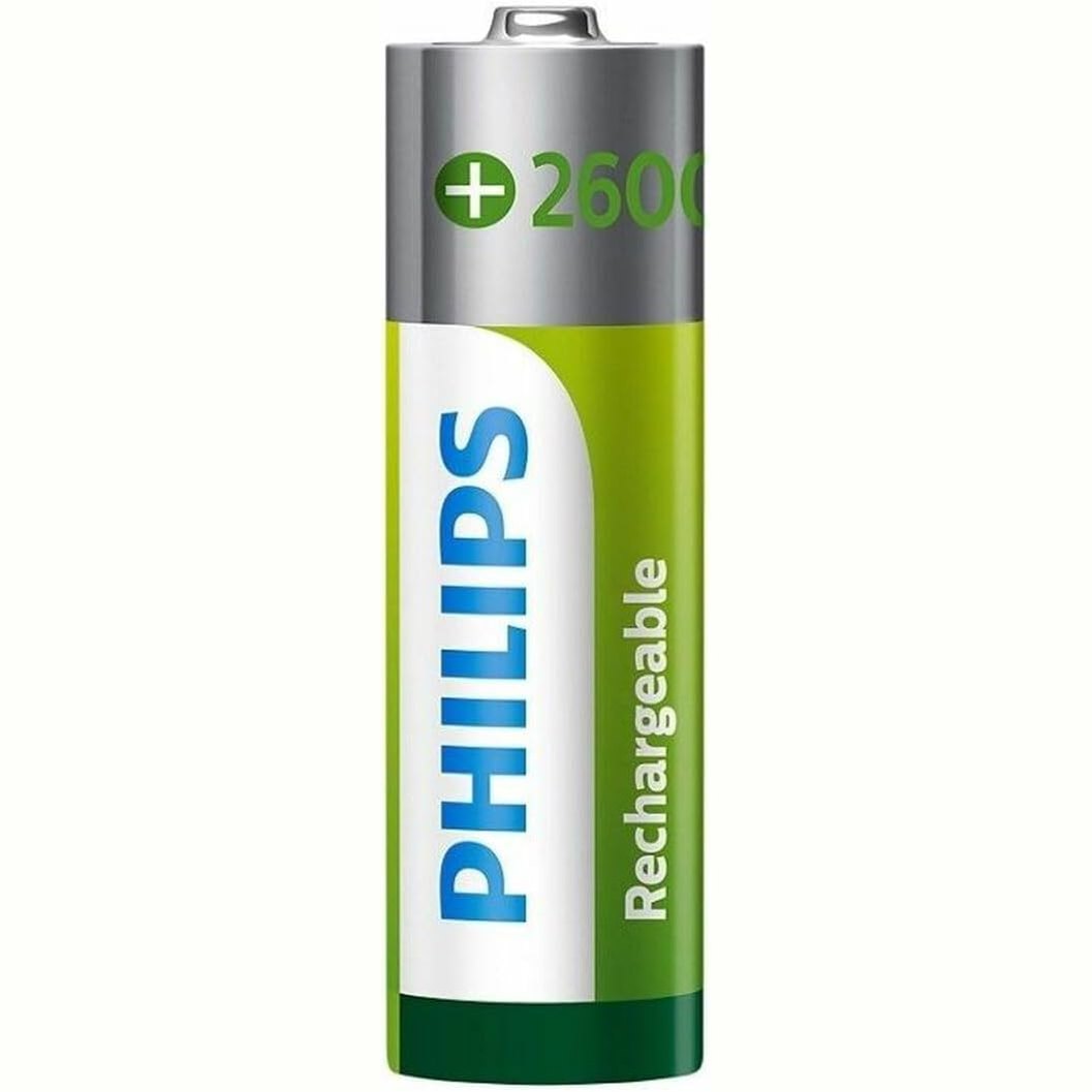 276919 - PHILIPS – Bateri AA HR6/1.2V, rikarikueshme, NiMH, 4 copë