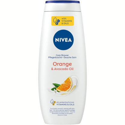 318340 - NIVEA Duschgel me vaj portokalli dhe avokadoje 500 ml