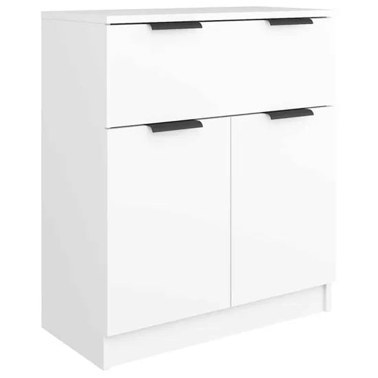 244900 - vidaXL Komodinë / Sideboard i Bardhë 60 × 30 × 70 cm, Dru i Përpunuar
