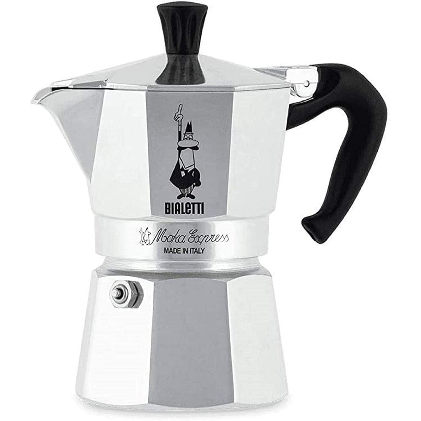 270098 - Ekspres Kafeje Bialetti Moka Pot (Klasik) – Ngjyrë Argjendi 60 ml