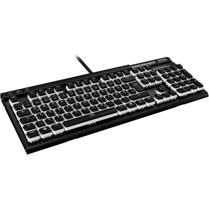 268594 - HYPERX Tastiera Pudding, Ndriçim RGB, QWERTZ Gjermane, e pajtueshme me tastierat HyperX dhe mekanike për lojëra, E zezë dhe e bardhë