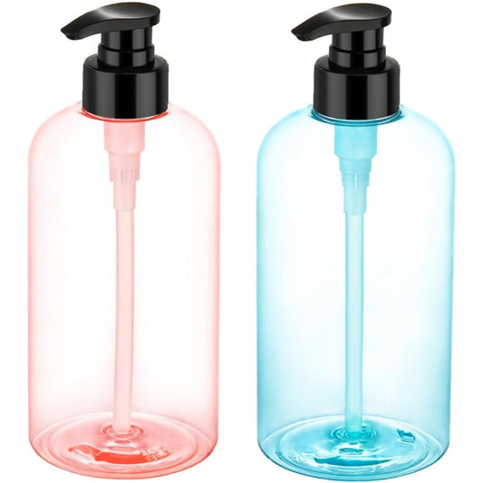 220440 - BYNCCEA Shishe Bosh Shampoje 500ml, Plastike me Pompë të Rimbushshme, Dozator Locionesh, për Sapun të Lëngshëm