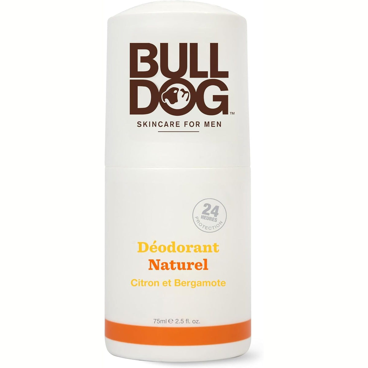 301463 - BULLDOG DEODORANT ROLL-ON ME LIMON DHE BERGAMOT, KAPACITET 75ML, KUJDES PËR TRUPIN PËR MESHKUJ, VEGAN DHE PA MIZORI