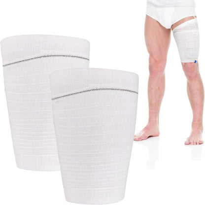 298468 - HANSILK - Set qesesh për kateterë për këmbë, 2 copë, i projektuar për inkontinencë, i ripërdorshëm dhe i larëshëm, L