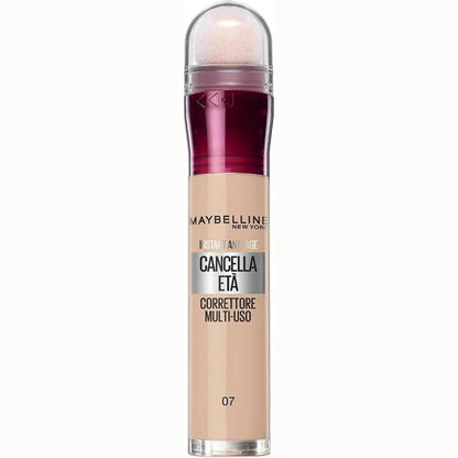 312280 - MAYBELLINE NEW YORK - Korrektor shumëpërdorimësh, Mbulim hidratues dhe i ndërtueshëm, Mbulon papërsosmëritë dhe rrathët e errët nën lëkurë, Me manaferra Goji dhe Haloxyl, Fshin plakjen, Nuanca 07 Sand, 6.8 ml