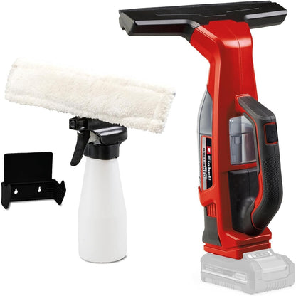 292794 - EINHELL Pastrues dritaresh pa tel BRILLIANTO Power X-Change, 18 V, grykë thithëse 28 cm, pastrim pa njolla, shishe spërkatëse me leckë mikrofibre, pa bateri
