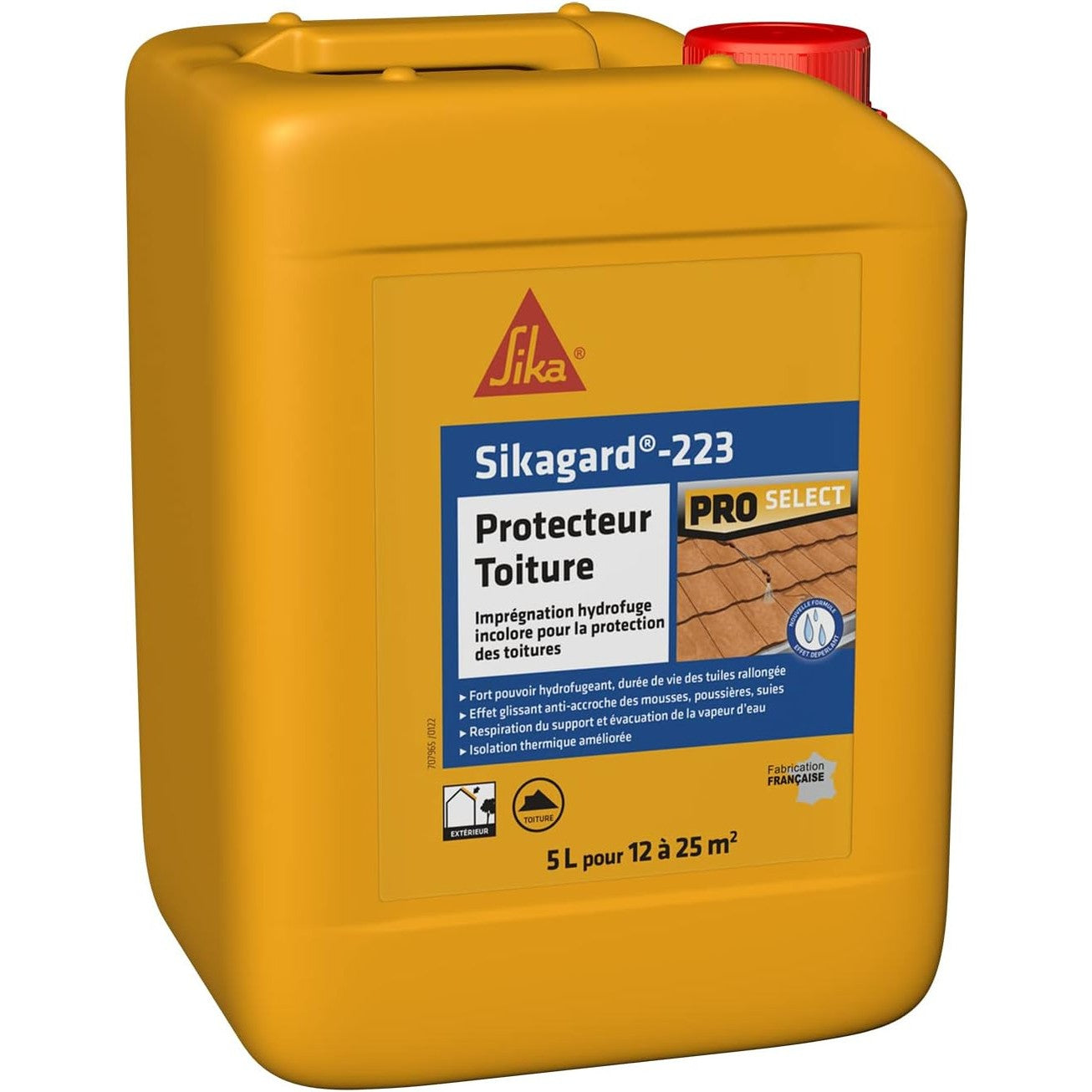 322310 - SIKA Lëng uji për çati, i gatshëm për përdorim, pa ngjyrë - Sikagard 223-5L