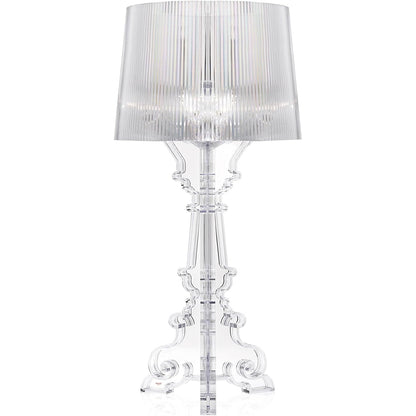 187001 - KARTELL Llambë Tavoline Bourgie, Patkoset E14, 40W, Materiali Kristal