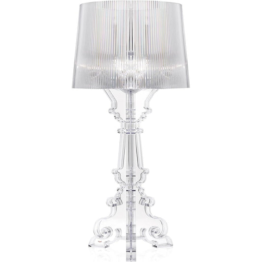 187001 - KARTELL Llambë Tavoline Bourgie, Patkoset E14, 40W, Materiali Kristal