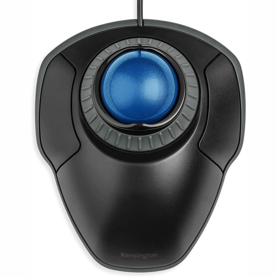 276396 - Kensington Orbit TrackBall, Maus Ergonomik me Tel, Sferë 40 mm, I pajtueshëm me Windows dhe macOS, E Zezë/Blu, K72337EU