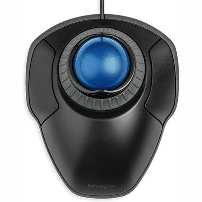 276396 - Kensington Orbit TrackBall, Maus Ergonomik me Tel, Sferë 40 mm, I pajtueshëm me Windows dhe macOS, E Zezë/Blu, K72337EU