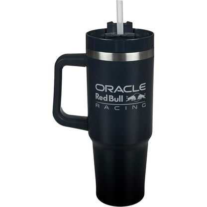 223090 - UNDERCOVER Filxhan i izoluar me kashtë Oracle Red Bull Racing - Kapacitet 880ml - Filxhan për pije prej çeliku inox me dorezë - Pa BPA