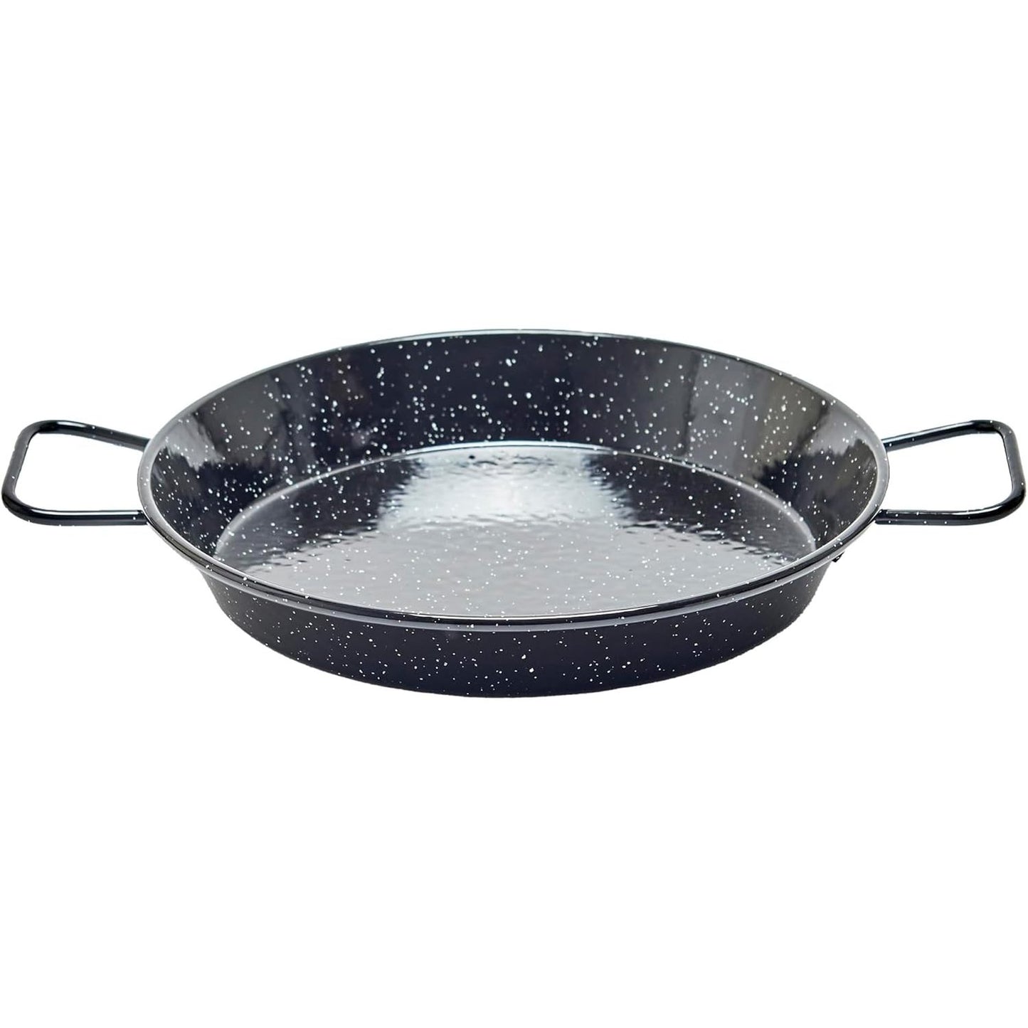 248013 - LA IDEAL Tigan për paella çelik i emaluar, i zi, 20 cm, 1 copë