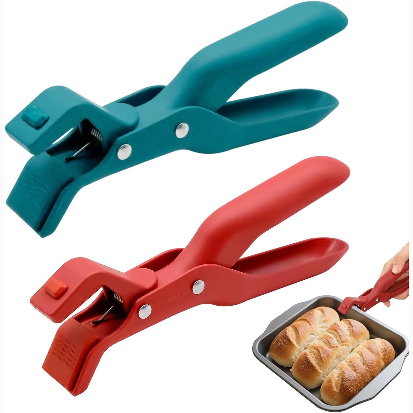 216798 - MANË | Set me 2 manë për tas kuzhine kundër djegies, manë silikoni rezistente ndaj nxehtësisë, manë anti-rrëshqitëse