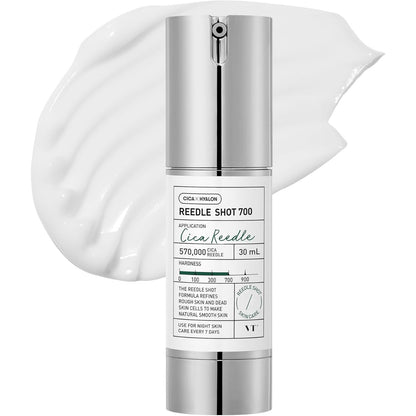 302970 - VT COSMETICS CICA Reedle Shot 700, Serum Spicule Microneedling për Kujdesin e Poreve dhe Eksfolimin, Exosome & Centella Asiatica, 30 ml