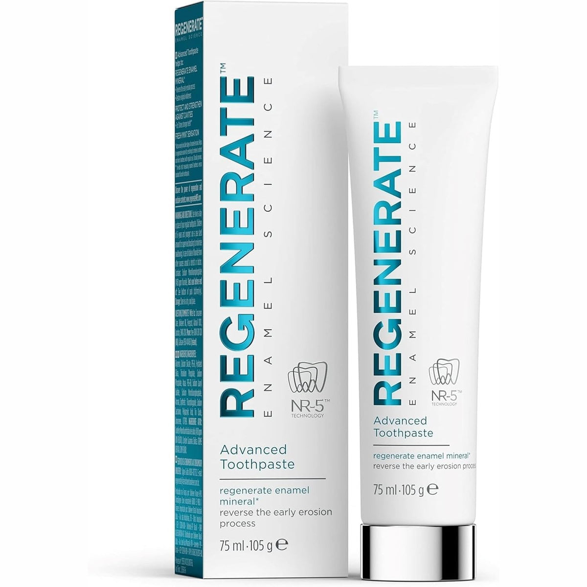 303680 - RIGENERATE Pastë dhëmbësh, 75 ml, mbron dhe parandalon kariesin, shije menteje e freskët