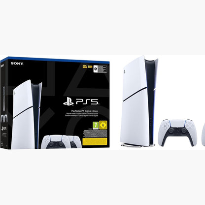 272550 - PLAYSTATION 5 Paketa (Edicioni Dixhital) + 2 Kontrollues Pa Tel DualSense™