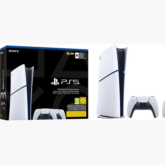 272550 - PLAYSTATION 5 Paketa (Edicioni Dixhital) + 2 Kontrollues Pa Tel DualSense™