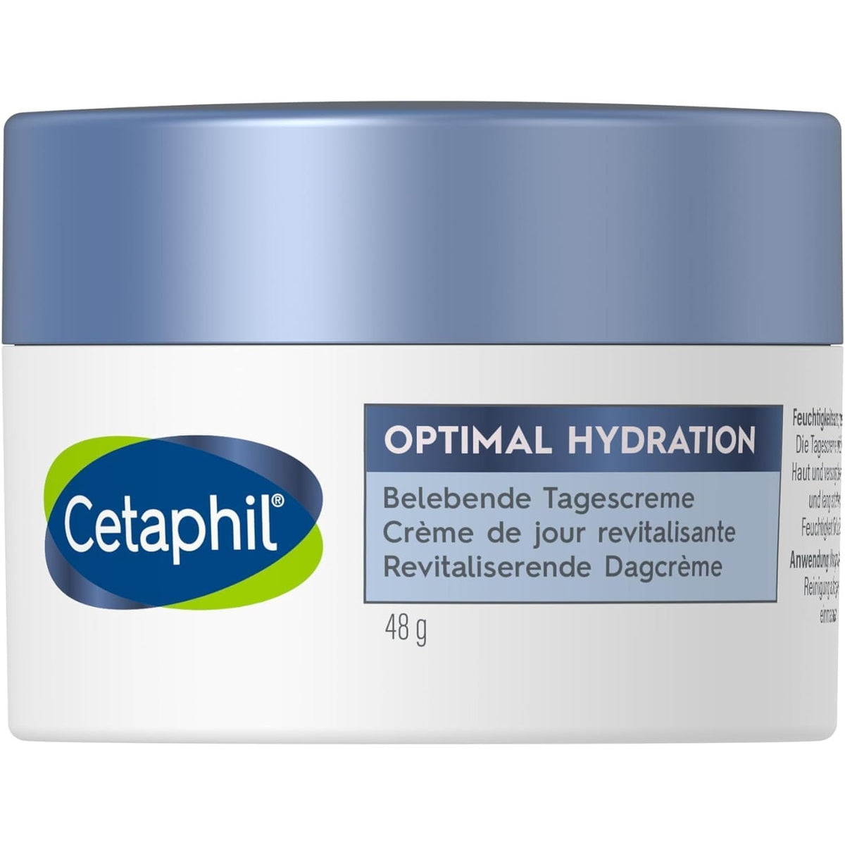 303328 - Cetaphil Krem Ditor Optimal Hydration Invigorating, 48g, 48 orë lagështi, me glicerinë, acid hialuronik dhe gjalpë shea