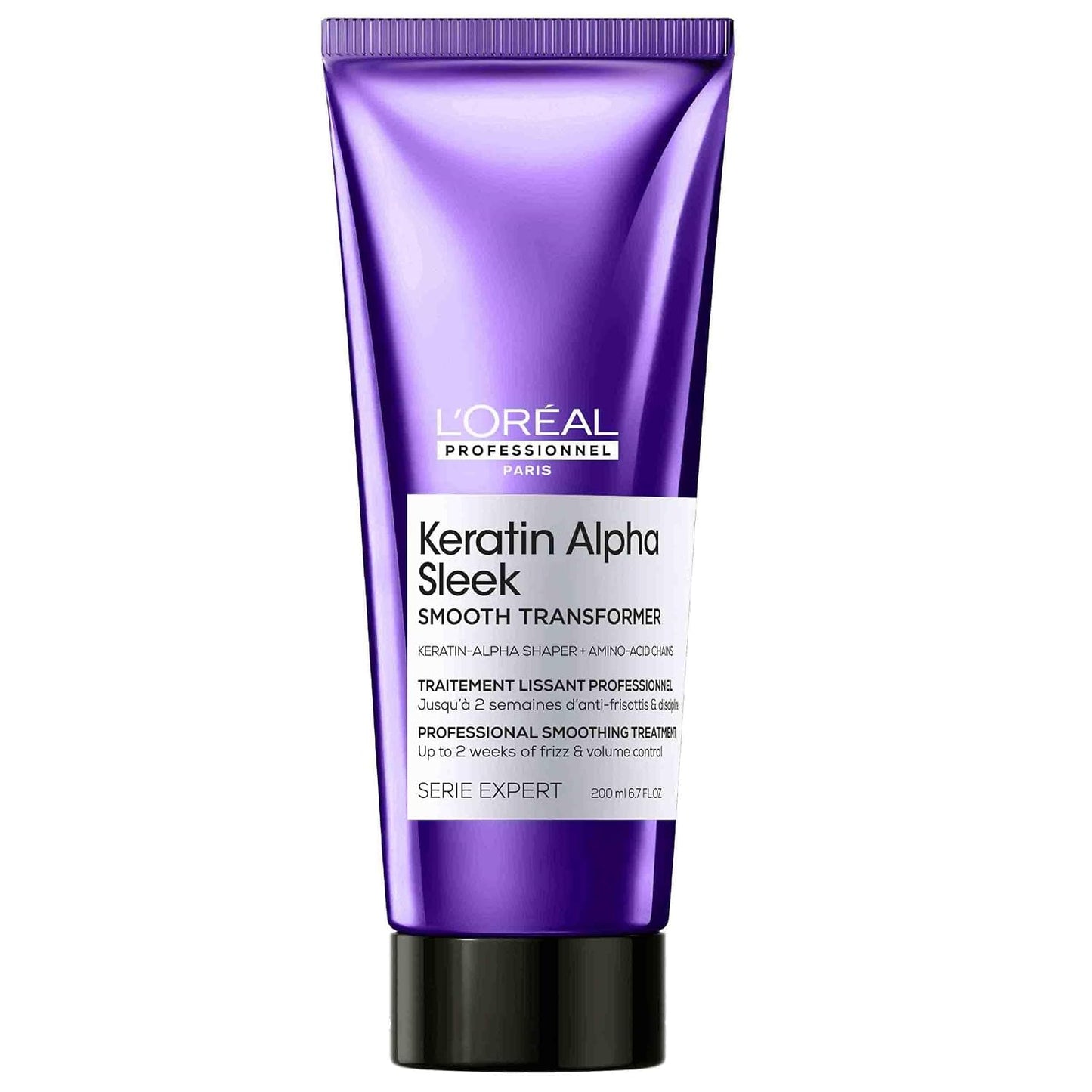 316675 - L'OREAL PROFESSIONNEL Trajtim Transformues për Flokët Alpha Sleek Keratin Smoothing, Kapacitet: 200 ml