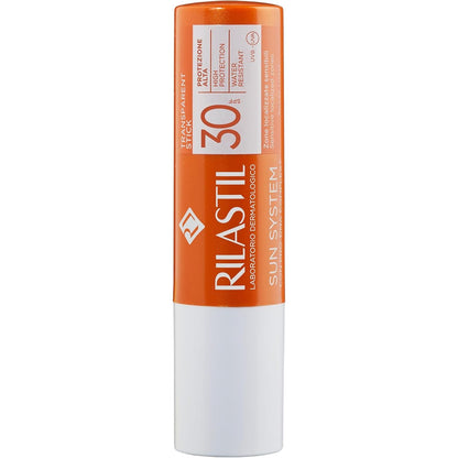 297691 - Rilastil Sun System Transparent Sun Stick SPF 30, 4ml, për Zona të Ndjeshme, Mbrojtje e Lartë, Rezistente ndaj Ujit