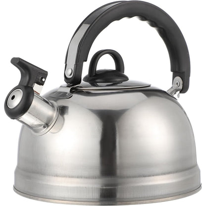 216069 - ANGOILY Çajnik me fishkëllimë, çelik inox, 3L, për sobë me gaz dhe elektrike