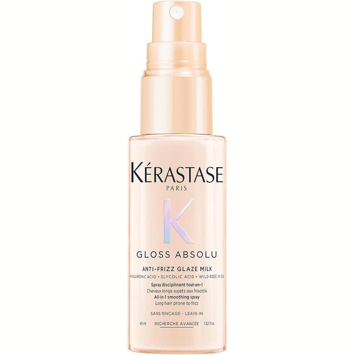 300966 - KÉRASTASE Gloss Absolu Anti-Frizz Glaze Milk, 45ml, mbrojtje nga nxehtësia deri në 230°C