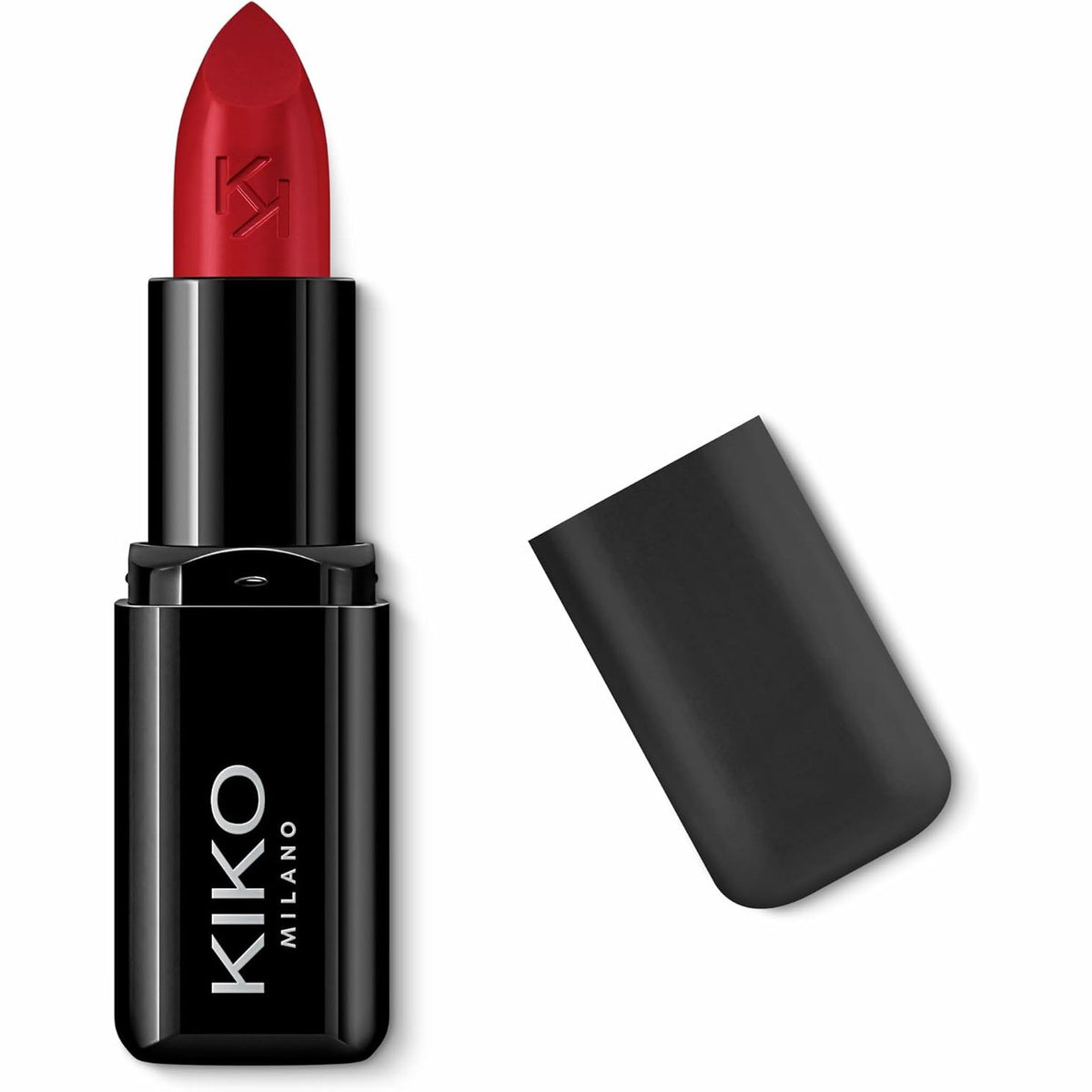 318993 - KIKO MILANO Buzëkuq Smart Fusion 416, buzëkuq i pasur dhe ushqyes me përfundim të shkëlqyer, 416 E Kuqe Qershie