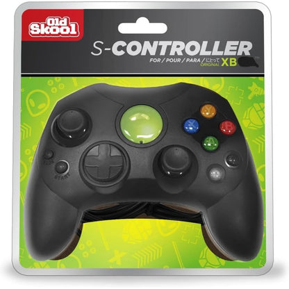 273554 - Xbox Kontrolluesi Old Skool me Tel S-Type – Black